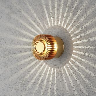 Konstsmide Aplique De Pared Exterior Bronce Led 3w Ip54