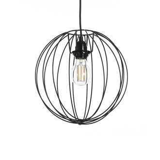 tomasucci TIAGO chandelier, black