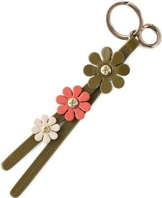 Hobo Triflower Keychain in Olive Veil at Nordstrom