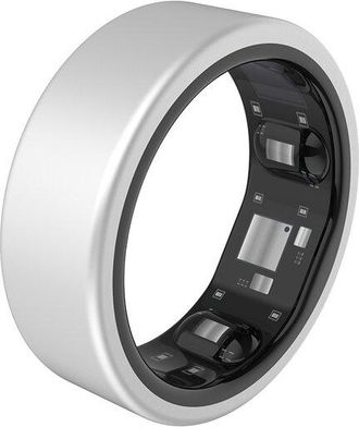Qalo Qalo Qrnt Matte Silver Smart Ring