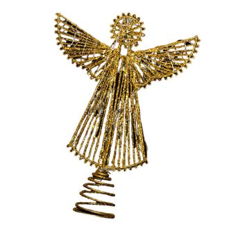 OEM Decoraci&oacute;n Para L&aacute;mpara Con 30 Cuentas De Hierro En Forma De Estrella De Alto Brillo - Oro