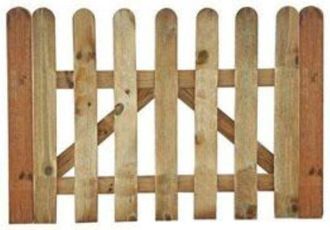 Nortene Nortene - Puerta Valla Clasica 100x80cm. Pino