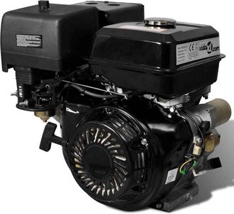 vidaXL Vidaxl - Motor De Gasolina 15 Hp 11 Kw Negro