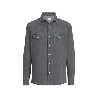 Brunello Cucinelli Lightweight Denim Shirt