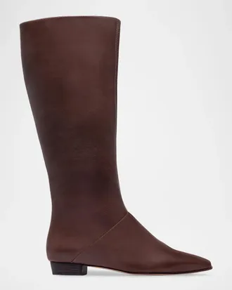 Bernardo Ramona Leather Knee-High Boots