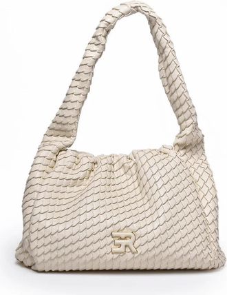 Ermanno Scervino Teagan Hobo Crossbody Bag - White