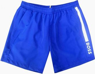 HUGO BOSS Mens Hugo Boss Mens Blue Dolphin Swim Shorts - Size: 37/36/32