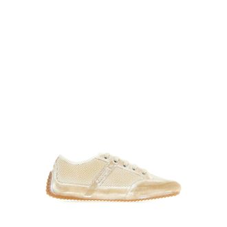 Givenchy Schoenen, Dames, Beige, 37 EU, Katoen, Slim Sneakers