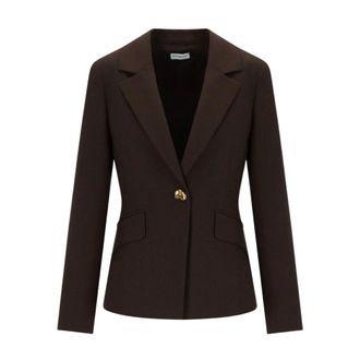 Marella Dames, Jassen, Bruin, Maat: XS Viscose