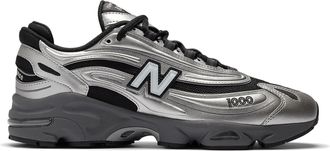 New Balance 1000 Sneakers in Black/Silver Metallic Men Low-Top