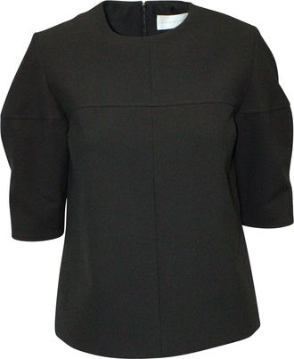 Victoria Beckham Top in Black Polyester