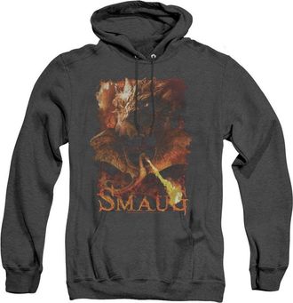 Gildan Hobbit Smolder Adult Heather Hoodie / Hooded Sweatshirt