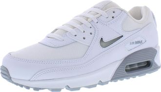 Nike Air Max 90 Mens Running Trainers FN8005 Sneakers Shoes (UK 8 US 9 EU 42.5, White Photon dust 100)
