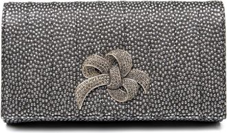 MICHELLE WILHITE The Olivia Clutch in Gunmetal at Nordstrom