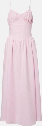 Faithfull The Brand Vares linen maxi dress