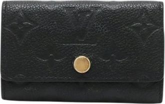 Louis Vuitton Pre-owned Monogram Empreinte Sleuteletui - Dames - Vintage Accessoires - Zwart - ONE Size - Vintage