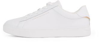 Tommy Hilfiger Womens Essential Low Top Court Trainers, White (White), 6.5