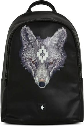 Marcelo Burlon wolf-print backpack - Nero