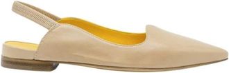 Mara Bini Loafers - Dames - Ballerinas - Roze - 37 EU - Leer - Schoenen