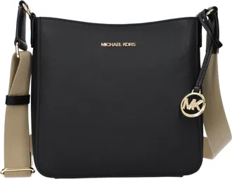 Michael Kors Black Leather Crossbody Womens Bag