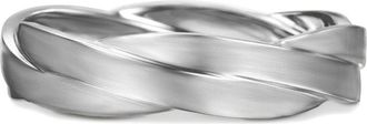 David Yurman Anello a fascia DY Helios in argento sterling (6mm)