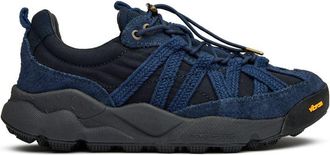 Flower Mountain Mens Iwano 2 Uni Trainers - Blue Suede - Size UK 7.5