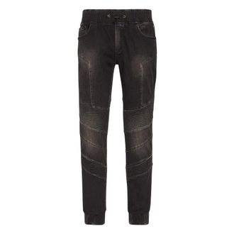 Philipp Plein Heren, Jeans, Zwart, Maat: W31 Denim