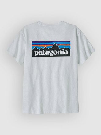 Patagonia P-6 Logo Responsibili Camiseta blanco