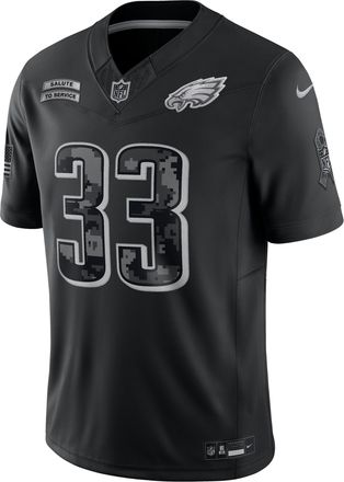 Nike Cooper DeJean Philadelphia Eagles Salute to Service Nike Mens Dri-FIT NFL Limited Jersey in Black | SSLM00AF3R-AMB