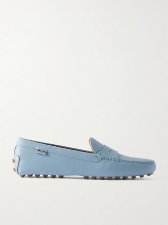 Tod's Mocassini In Pelle Gommino - Blu