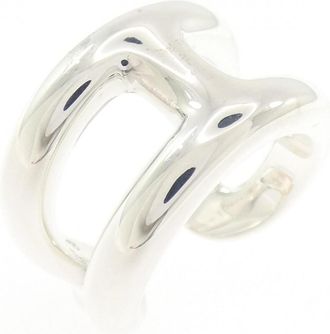 Herm&egrave;s Silver 925 Band Ring (Pre-Owned)