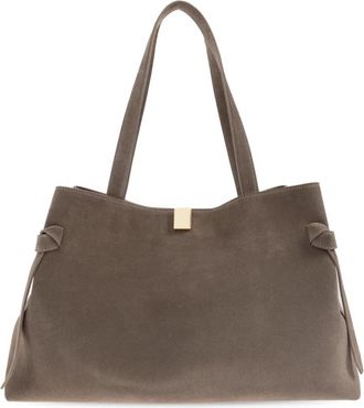 Yuzefi Gyoza Tote - Dames - Shoppers - Grijs - ONE Size - Leer - Tassen