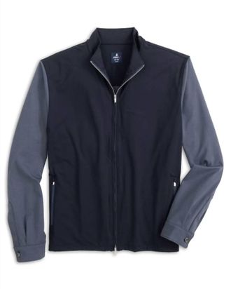 Johnnie-O Mens Milano Jacket In Navy
