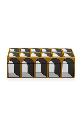 Jonathan Adler Arcade Lacquer Box in Ochre at Nordstrom, Size Small