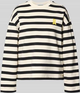 Armedangels Armedangels Oversized Sweatshirt aus reiner Baumwolle Modell FRANKAA BOLD in Black, Gr&ouml;&szlig;e XL