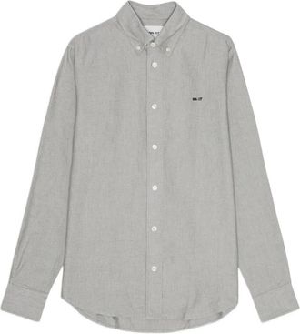 Nn.07 Camicia con colletto button-down - Grigio