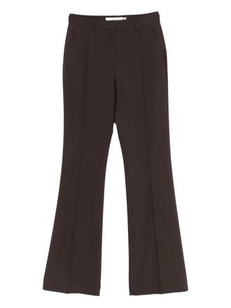 Aya Muse seam-detail trousers - women - Fabric - S - Brown