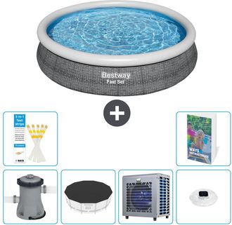Bestway Piscina Bestway Fast Set Redonda - 366x76 Cm - 7-piezas S175