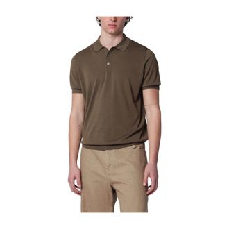 Drumohr Polo Shirts, male, Green, Size: 2XL Polo Manica Corta