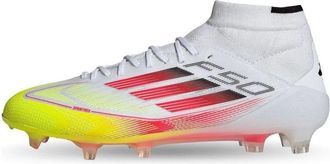 adidas F50 Elite Mid FG Pure Victory Pack White Yellow Neon Red IE1457