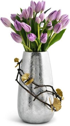 Michael Aram Butterfly Ginkgo Vase in Silver at Nordstrom