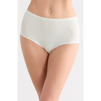Chantelle Soft Stretch High Waist Briefs in Celadon at Nordstrom