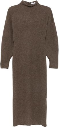 Max Mara Tenuta High-neck Tailored Dress