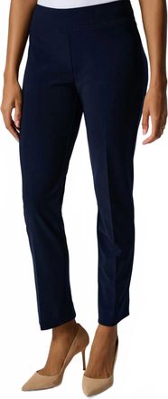 Joseph Ribkoff Womens Straight-Fit Pants In Midnight Blue