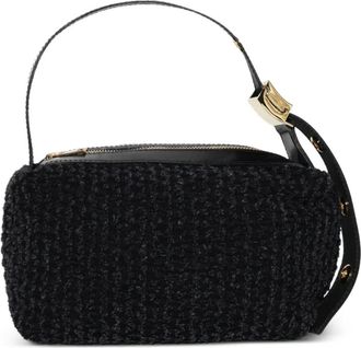 sacai Borsa a spalla con finitura in rilievo - Nero