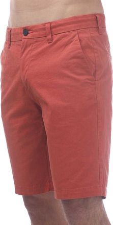 Timberland Heren Claremount Twill Chino Korte Broek (Rood)
