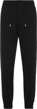 Philipp Plein Light Fleece Broek Joy Fit - Heren - Sweatpants - Zwart - 4XL - Katoen - Broeken