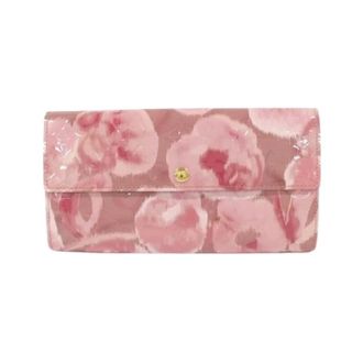 Louis Vuitton Portafoglio in Tela Pre-owned - - Pre-owned - Donna - Rosa - ONE SIZE