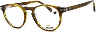 Lacoste L2966N 275 Striped Khaki 50mm
