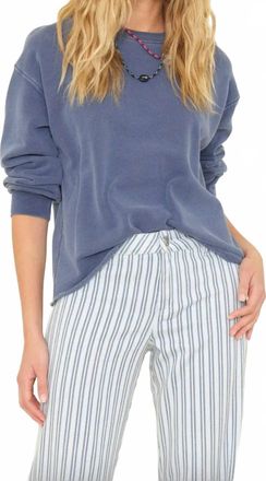 Xirena Honor Crewneck Sweatshirt In Vintage Navy